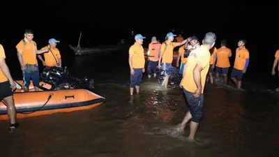 boat capsizes in odisha s jharsuguda  woman dead  seven missing