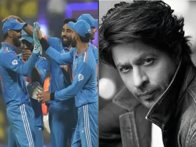  yay boys      srk lauds team india over win against nz in world cup 2023 semis