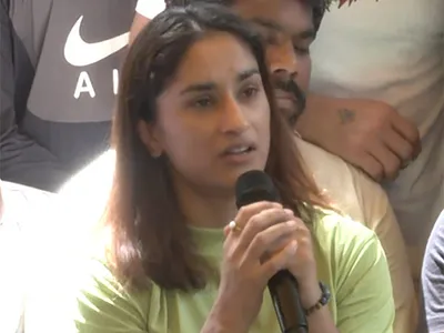 wrestlers  protest   will take protest at international level   says vinesh phogat
