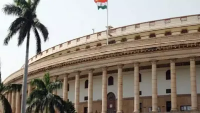 rajya sabha adjourned to meet in new parliament building at 2 15 pm on tuesday