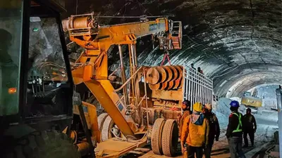 uttarakhand tunnel rescue  iaf flies in  critical drdo equipment  to uttarkashi