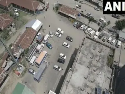manipur  police use drones for surveillance in ukhrul district for 2nd phase of ls polls