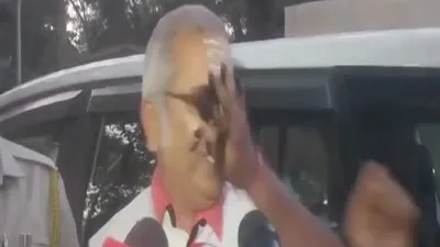 ncp workers throw black paint on writer namdev jadhav s face