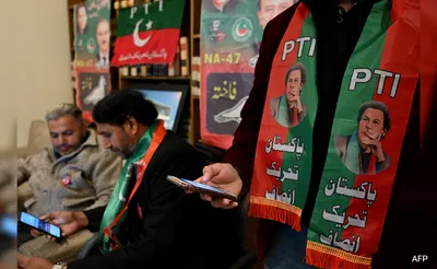 pakistan  tehreek e insaf claims lead in polls even as results continue to be delayed
