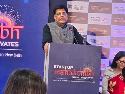  showcasing bharat innovates to the world   says union minister piyush goyal at startup mahakumbh curtain raiser