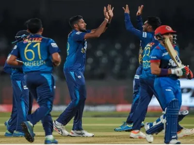 asia cup  sri lanka defeat valiant afghanistan in a thriller by 2 runs  seal place in super 4