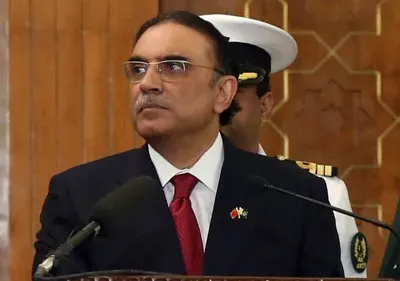 asif ali zardari elected as 14th pakistan president