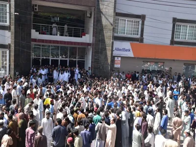 pok  massive protests in muzzafarabad over rising electricity bills