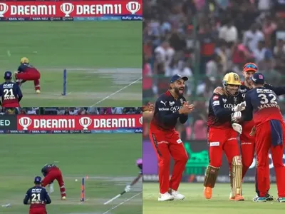 watch  anuj rawat pulls off a ms dhoni  no look run out 