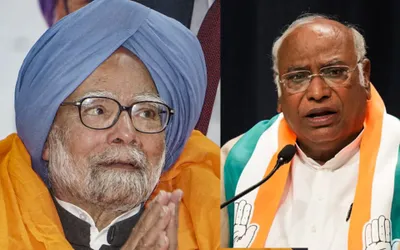  you ve always been a source of wisdom     kharge writes as manmohan singh retires from rs