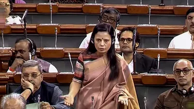 mahua moitra alleges breach of parliament rules after media report cites ethics committee findings