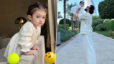 atif aslam drops pictures of daughter haleema on her first birthday