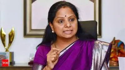 excise case  delhi court allows brs leader k kavitha s application for her physical production before court