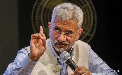western media criticises our democracy because they think they are also political players in our election  jaishankar