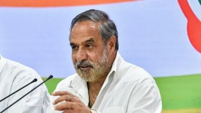 congress exposing congress  says bjp after anand sharma questions party s call for caste census