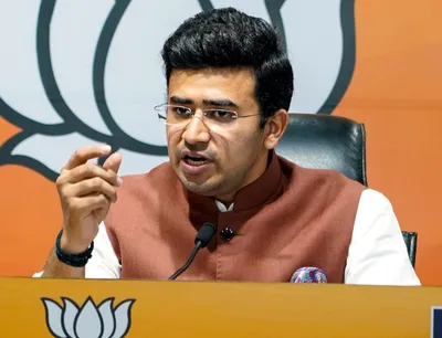  after every phase  we are getting closer to  400 paar   bjp candidate tejasvi surya