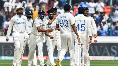 ind vs eng  england end the second session at 172 5 at tea in hyderabad  day 03  tea 
