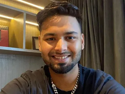 rishabh pant sweats it out in gym as he looks to regain fitness ahead of ipl