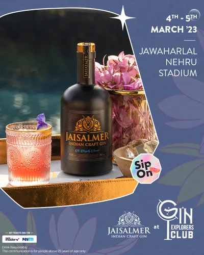 jaisalmer gin is all set to participate in the gin explorers club delhi edition 
