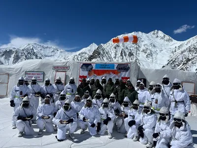  siachen is india s capital of valour and bravery   rajnath singh