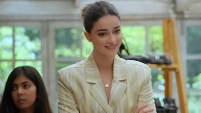 ananya panday shares glimpse of her new project  call me bae 