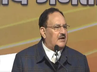 india bloc is  unholy  and  unscientific  alliance  jp nadda in patna
