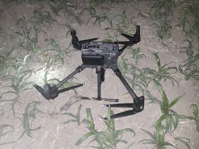 bsf shoots down pakistani drone carrying narcotics near amritsar border  one held