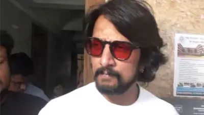  voting is a hope  not an assurance   kiccha sudeep after casting his vote in bengaluru