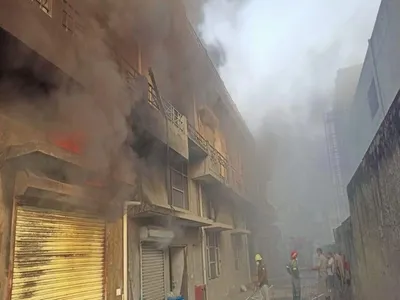 up  fire breaks out in gautam buddh nagar  doused off