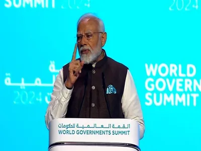 pm modi highlights india s transformation towards  minimum government  maximum governance  at world governments summit