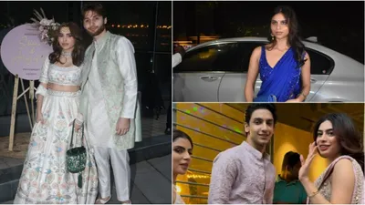 from suhana khan to alaya f  check out who all graced aaliyah kashyap  shane gregoire s engagement party