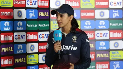  a year of planning   skipper smriti reveals backroom brainstorming behind rcb s wpl triumph