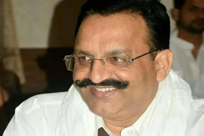 dead body of mukhtar ansari brought to ghazipur for last rites