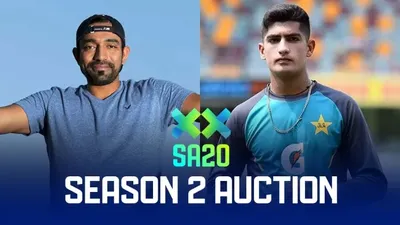 sa20 season 2 auction  uthappa  naseem  nawaz to go under hammer
