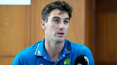  cummins is going to be australia s greatest cricketer after bradman   michael vaughan