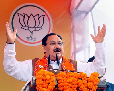  congress  policy was to isolate northeast      bjp chief jp nadda