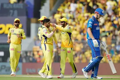 ipl 2023  csk clinch first win against arch rivals mi