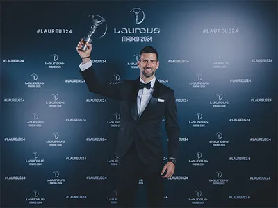 novak djokovic wins fifth laureus sportsman award