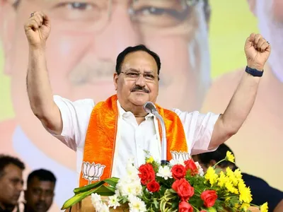  bjp to form govt with overwhelming majority   jp nadda welcomes announcement of ls poll dates by eci