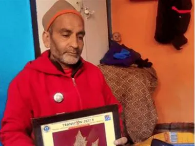 blood man of kashmir  a selfless journey of donating 182 pints of blood