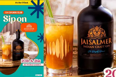 radico khaitan brings ‘jaisalmer indian craft gin’ to gin explorers club retroverse edition mumbai 