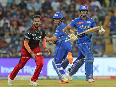 ipl 2023  mi s unique run chase record after win over rcb