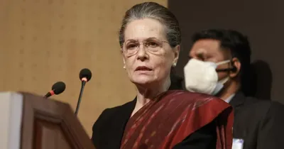 congress leader sonia gandhi admitted to hospital due to fever  condition stable