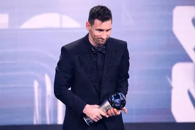 lionel messi wins best fifa men s award after beating haaland and mbappe