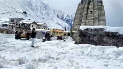 registration of kedarnath yatra suspended till may 3 due to bad weather