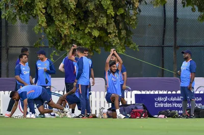 watch  team india gears up for asia cup 23 with special practise session