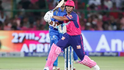 ipl 2024  yashasvi jaiswal s ton guides rr to 9 wicket victory over mi
