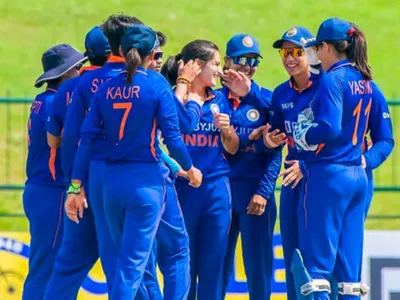 indian women cricketers leave for china to participate in asian games
