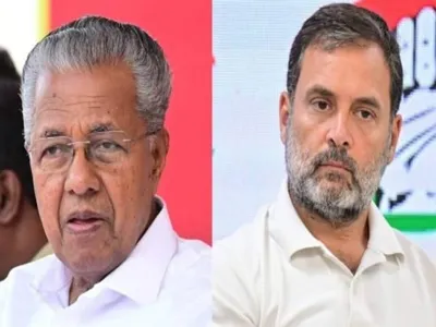  left in kerala doesn t require congress s validation   cm vijayan hits back at  soft on modi  allegation by rahul gandhi