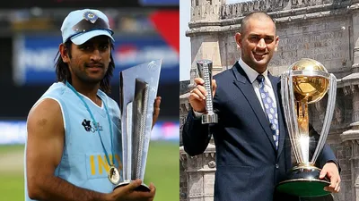 on this day in 2007  ms dhoni started his journey as india s  trophy collector 